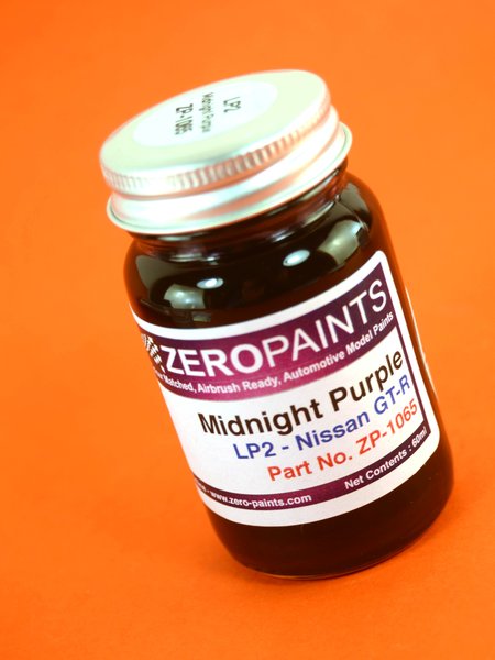 Zero Paints ZP-1065-LP2: Paint for airbrush Nissan Midnight Purple